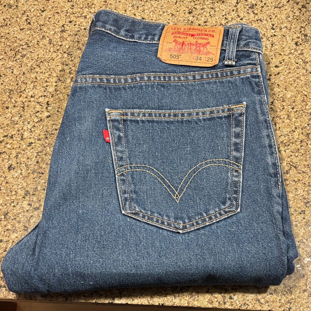 Levi's Men's Classic Indigo Straight Jeans